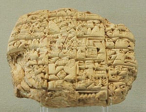 • Sumerian Written Language